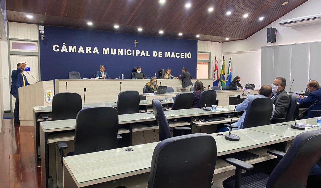 Sessões da Câmara de Maceió passam, temporariamente, a ser realizadas pela manhã
