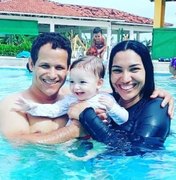 Família alagoana pede ajuda para tratar câncer de bebê em São Paulo