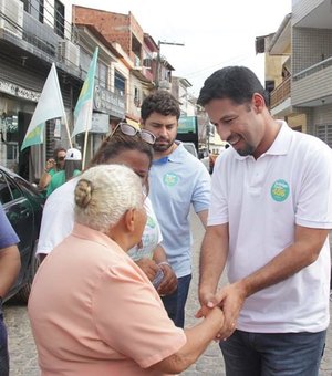Região Norte de Alagoas adere bem campanha de Rodrigo Cunha