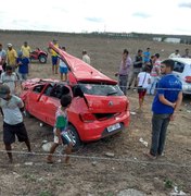Capotamento entre Monteirópolis e Jacaré dos Homens deixa dois feridos 
