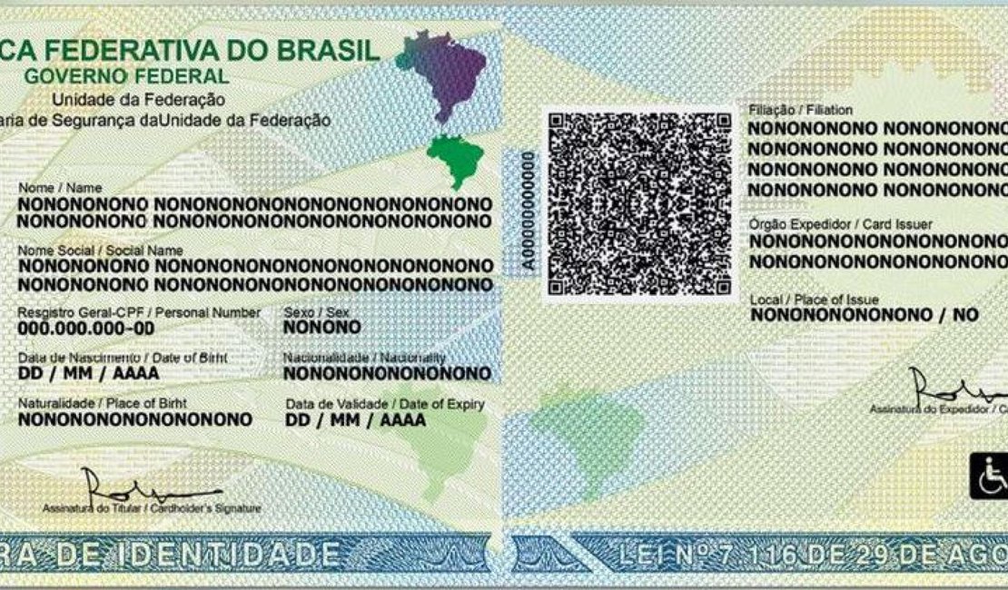 Alagoas é o único estado do Nordeste a oferecer nova carteira de identidade