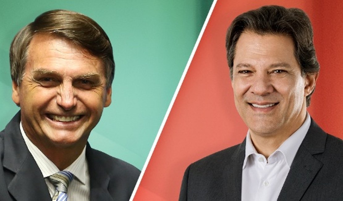 Diferença entre Bolsonaro e Haddad é de 5% e indecisos decidirão eleição