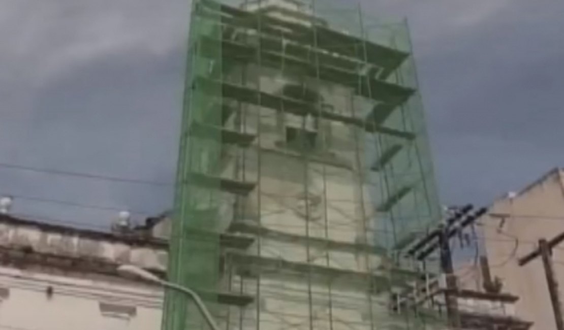 Igrejas do Centro de Maceió sofrem com problemas de estrutura e falta de manutenção