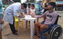 Ação solidária foi realizada neste sábado (26) no bairro Planalto, em Arapiraca 