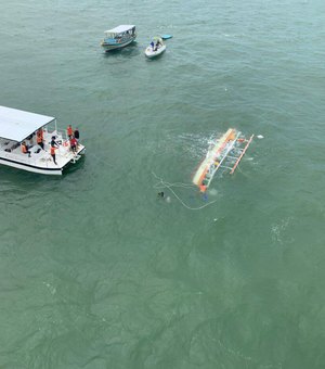  Catamarã que naufragou em Maragogi estava irregular, diz promotora