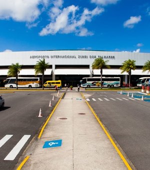 Vôos devem aumentar em 34% no Aeroporto Zumbi dos Palmares