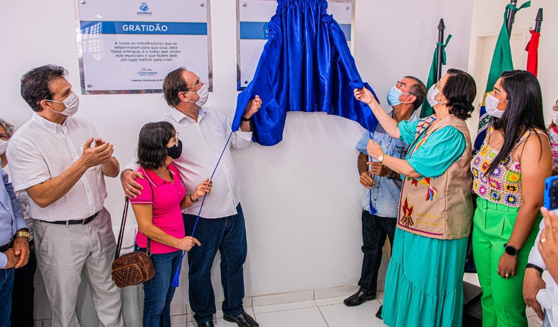 Sonhada UBS da Canafístula é inaugurada em Arapiraca e atenderá mais de 12 mil pessoas