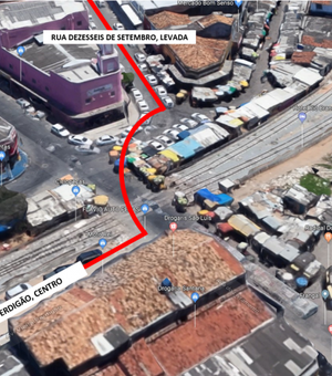 Trânsito dos bairros Centro e Levada será reordenado 