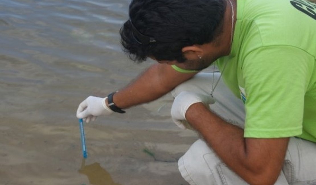 Semarh inicia monitoramento das águas na foz do Rio Pratagy
