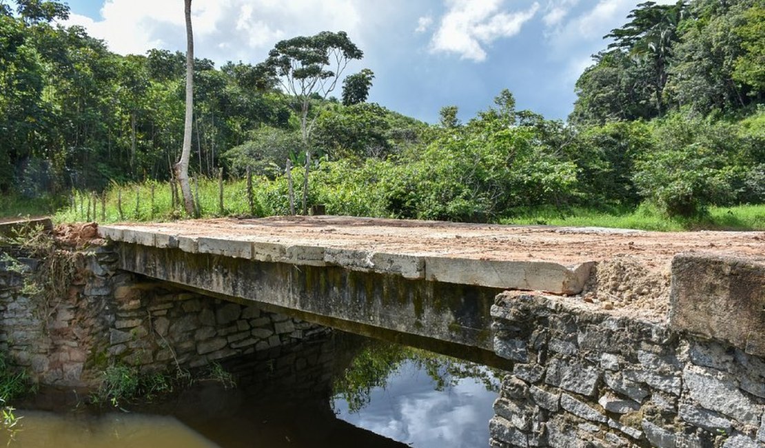 Prefeitura de Maragogi faz mais duas pontes na zona rural