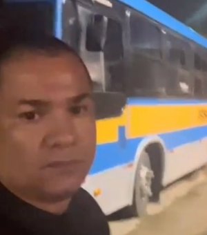 Flávio Moreno denúncia uso de ônibus escolares em evento