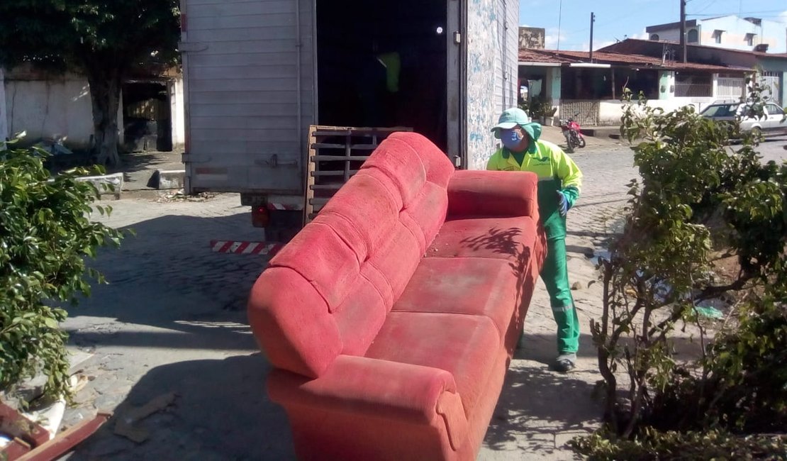 Saiba como fazer o descarte correto de resíduos volumosos em Maceió