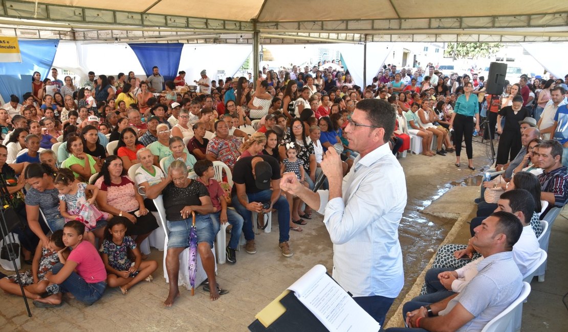 CRAS do Pé Leve ganha sede própria e PAA é lançado na comunidade