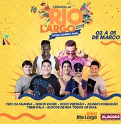 Rio Largo anuncia programação para o carnaval 2019