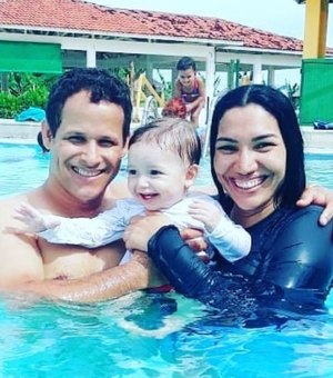 Família alagoana pede ajuda para tratar câncer de bebê em São Paulo