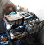 Vândalos incendeiam escola em Inhapi 