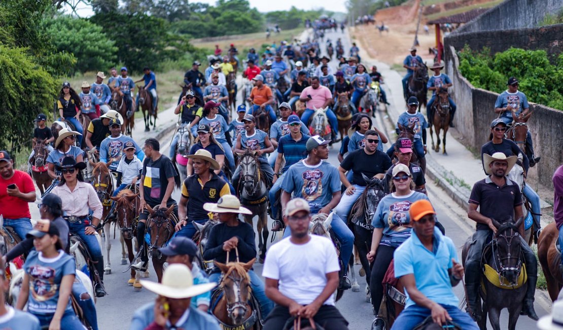 Cavalgada de São José une tradição e fé em Porto Calvo
