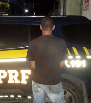 Traficante de drogas foragido é preso na BR-101, em Alagoas