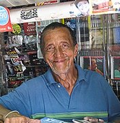 Gesivan Gouveia, o mais antigo jornaleiro de Alagoas morreu neste sábado (26)