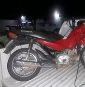 PM recupera motocicleta que havia sido roubada um dia antes