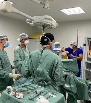 Primeira videolaparoscópia é  realizada com sucesso pelo Hospital Regional