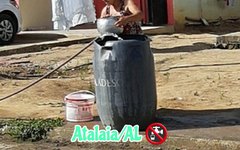 Moradores de Atalaia sem água