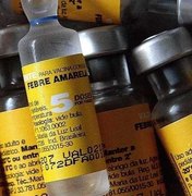 Vacinação contra febre amarela em Arapiraca ocorre mediante agendamento
