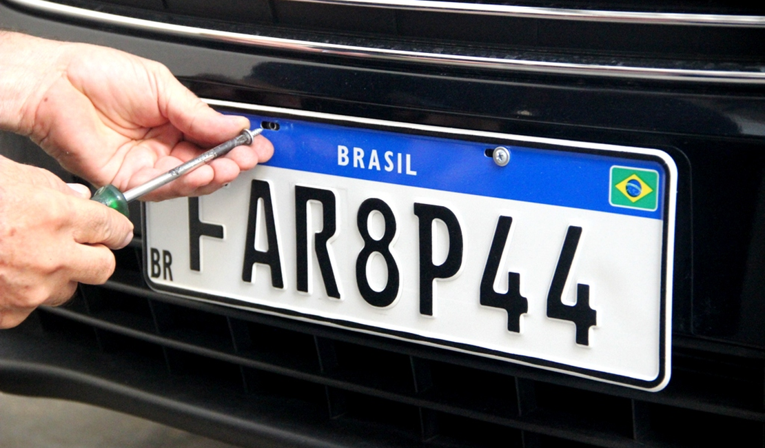 Furtos de placas de motocicletas são registrados em Arapiraca