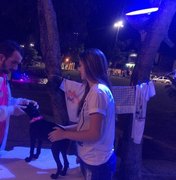 Associação promove feira de adoção de cães no Bosque das Arapiracas