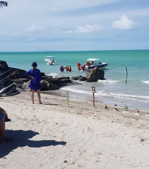 Turista do Mato Grosso do Sul morre afogado em praia de Maragogi