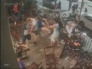 Grupo invade bar para agredir torcedores rivais em Minas Gerais