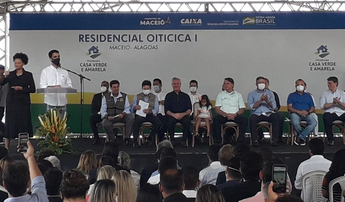 JHC apela para que Bolsonaro apoie bairros afetados pelo afundamento do solo