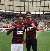 Gustavo Henrique e Pedro Rocha são apresentados à torcida do Flamengo