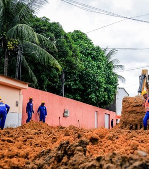 Nova Maceió segue com obras em ruas do Clima Bom