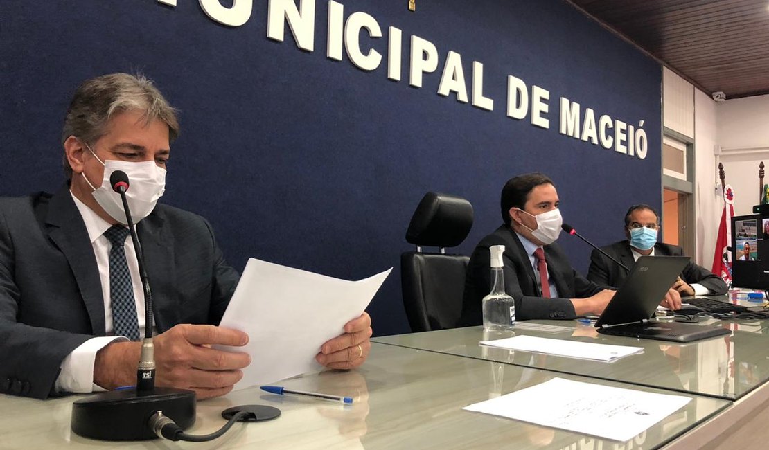 Sessões ordinárias da Câmara de Maceió passam a ser realizadas pela manhã