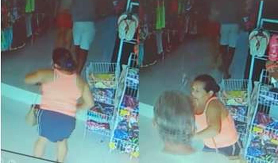 Imagens mostram momento que homem ataca ex-namorada com ácido