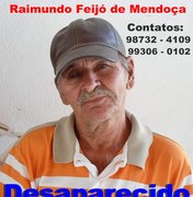 Família procura idoso com problemas psíquicos e de locomoção desaparecido em Maceió