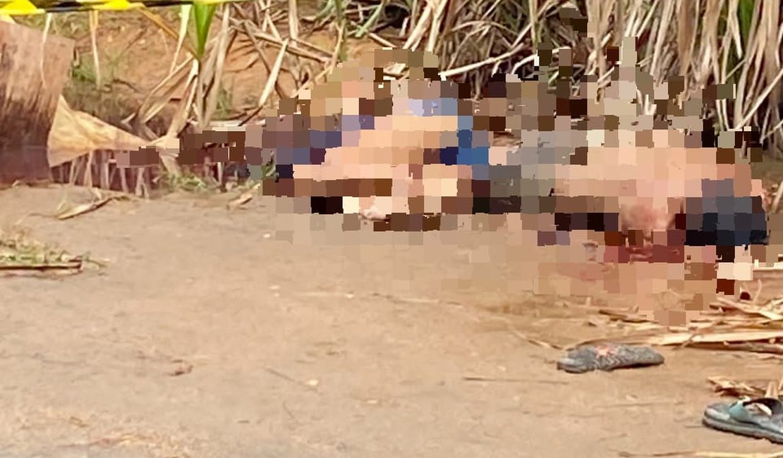 Populares encontram corpos de casal em canavial do município de Coruripe em Alagoas
