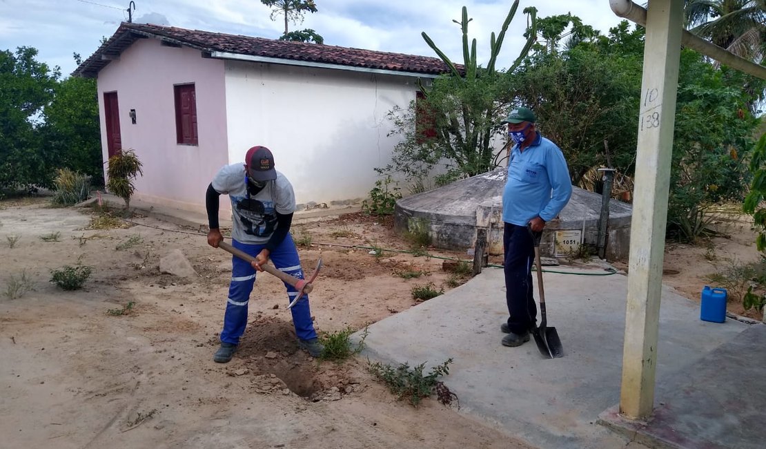 Operação da Casal e da Polícia Militar flagra furto de água em Olivença