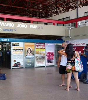 Terminal Rodoviário registra aumento no movimento de passageiros