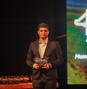 Secretário de Finanças de Japaratinga recebe Prêmio Notável Alagoano