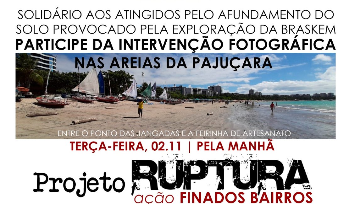 Exposição fotográfica que homenageia residentes do Pinheiro acontece na orla de Pajuçara