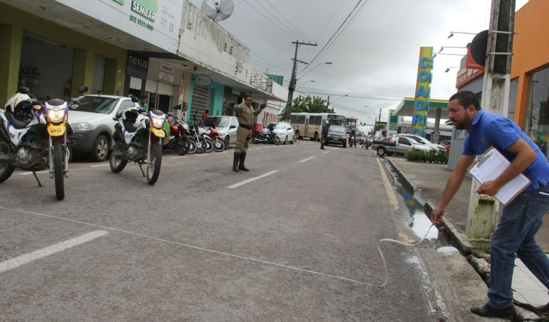 Prefeitura inicia mapeamento de sinalização em ruas de Arapiraca