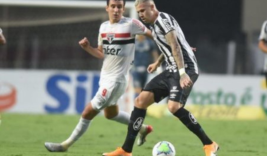 Mesmo com reservas, Santos vence o São Paulo no Morumbi pelo Brasileiro