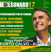 Grupo Pró-Bolsonaro promete grande caminhada em Porto Calvo