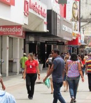 Lojas do Centro de Maceió fecham no Dia do Comerciário