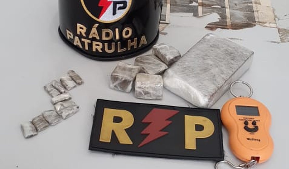 Jovem de 18 anos é preso por tráfico de drogas em Arapiraca