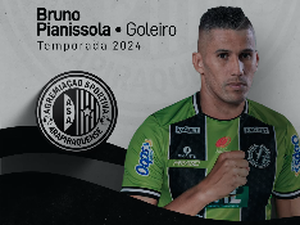 ASA anuncia Bruno Pianissola, goleiro multicampeão e de liderança