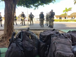 Polícia Militar embarca segundo quantitativo de tropas