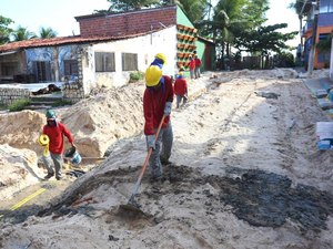 Obras de revitalização da Vila dos Pescadores, na Praia do Francês, estão avançadas